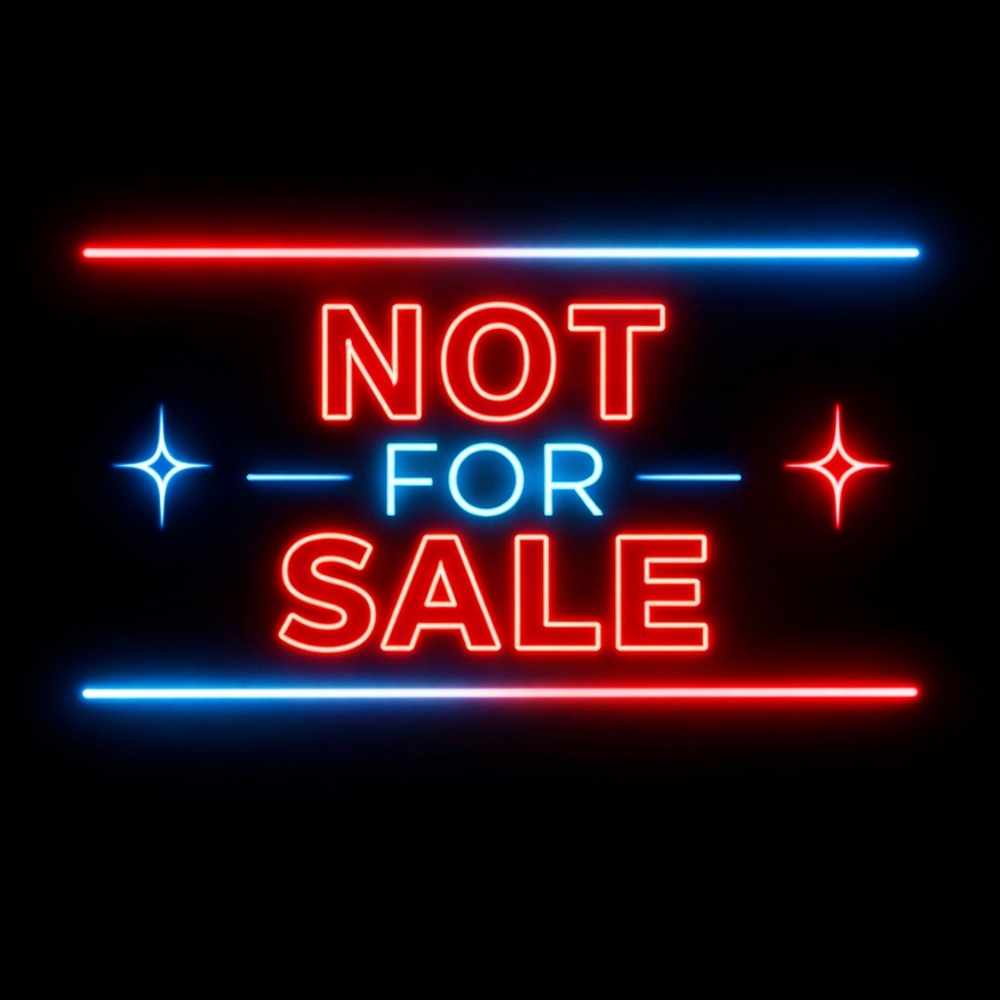 Not for sale